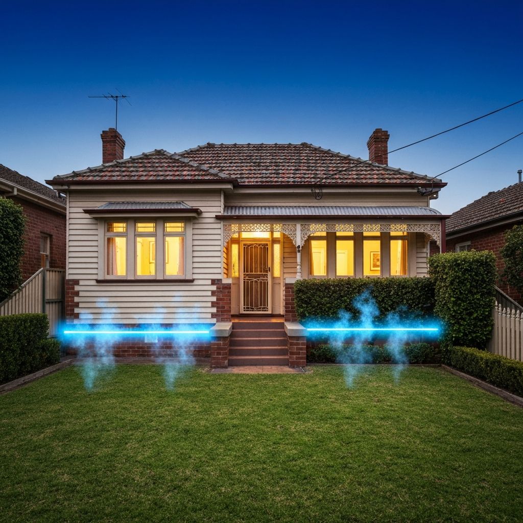 Heat loss through floor